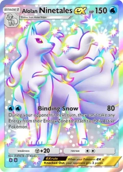Alolan Ninetales ex #225