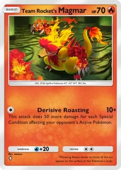 Team Rocket's Magmar #006