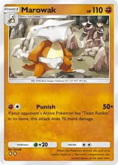 Marowak #036