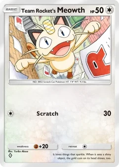 Team Rocket's Meowth #060