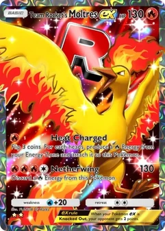 Team Rocket's Moltres ex #079