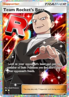 Team Rocket's Boss #087