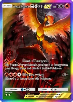 Team Rocket's Moltres ex #088