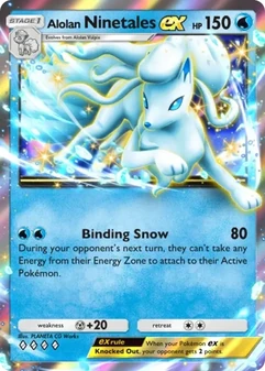 Alolan Ninetales ex #056