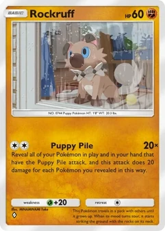 Rockruff #134