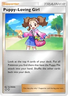 Puppy-Loving Girl #382